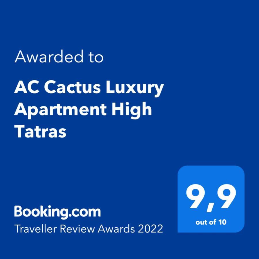 ולקה לומניקה Tatrystay Cactus Luxury Apartments High Tatras מראה חיצוני תמונה